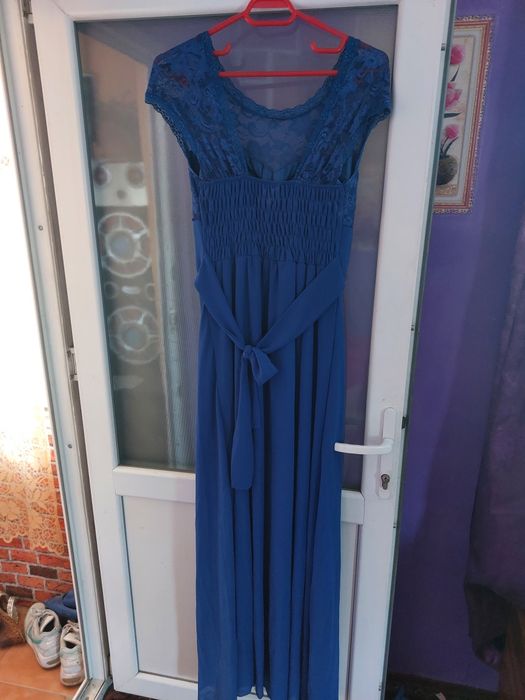Rochie lunga albastra