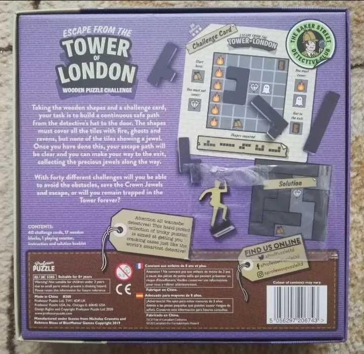 -65% Joc imaginatie Escape from Tower of London, 8+ ani