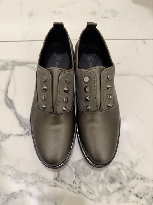 Дамски кожени Оксфорд обувки Trussardi