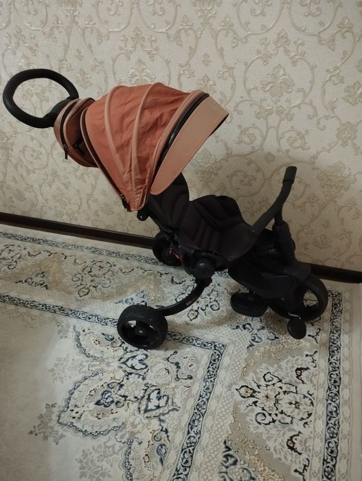 Трёхколёсный велосипед коляска ROZA