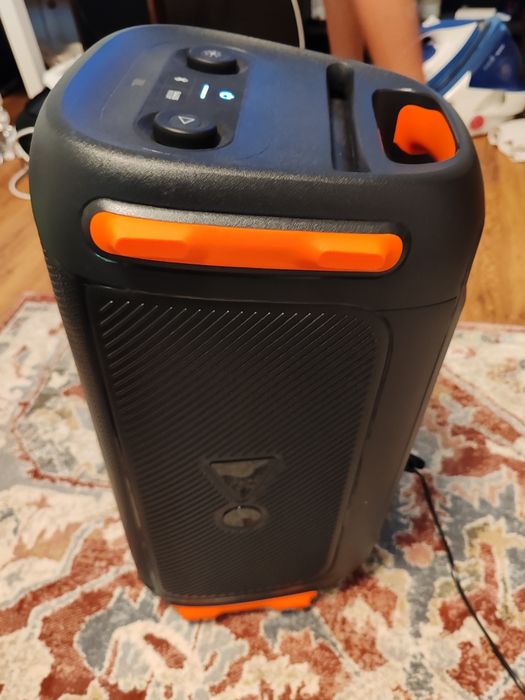 BOXA JBL Partybox 110, 160W, Original Pro Sound, Dynamic light, Bluetooth, USB, Baterie 12H, IPX4, Negru