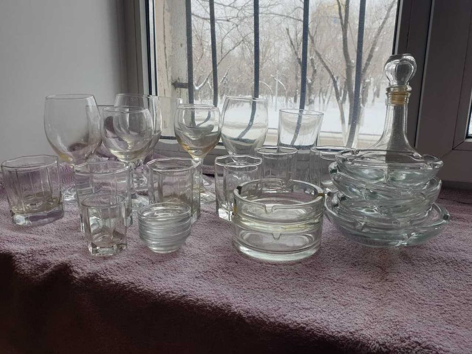 Посуда чугун, эмаль, керамика, хрусталь, СССР