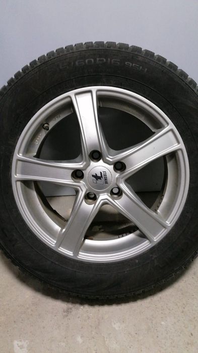 Jante aliaj R16 It Wheels + anvelope iarna Nokian