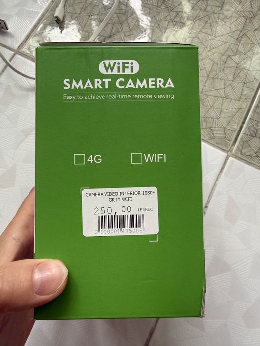Cameră supraveghere bebe WiFi 360° Full HD 1080P