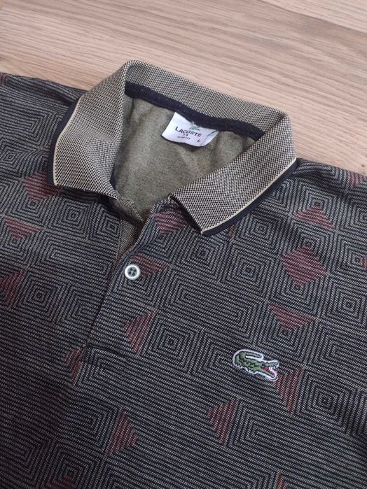 Мъжка блуза с къс ръкав Lacoste