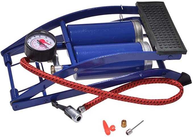 Двойна крачна помпа с манометър