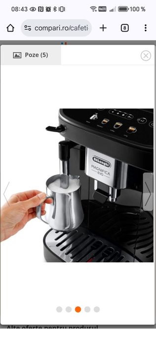 Delonghi magnifica EVO stare excelenta