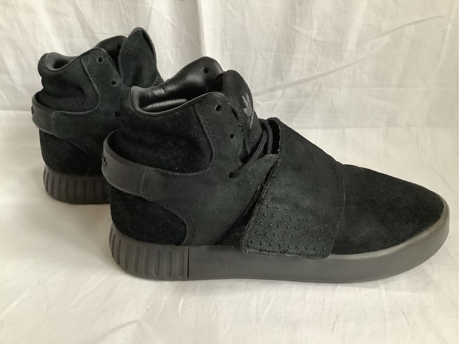 Ghete piele intoarsa naturala Adidas Tubular Strap, 38 2/3