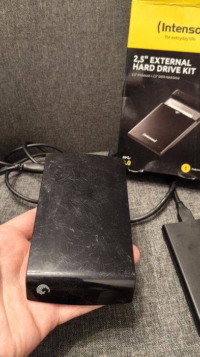 Hard Disk-uri Externe (Seagate & Intenso) – Stare 100% Sănătate (Puțin folosite) 500gb -1000gb Suceava