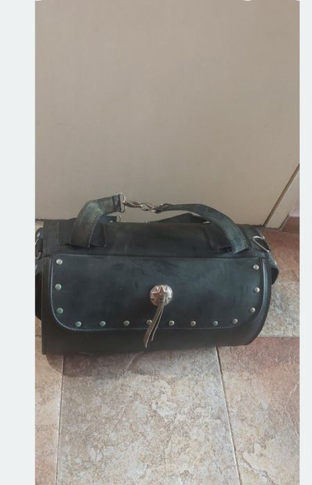 Чанта за мотор кожена