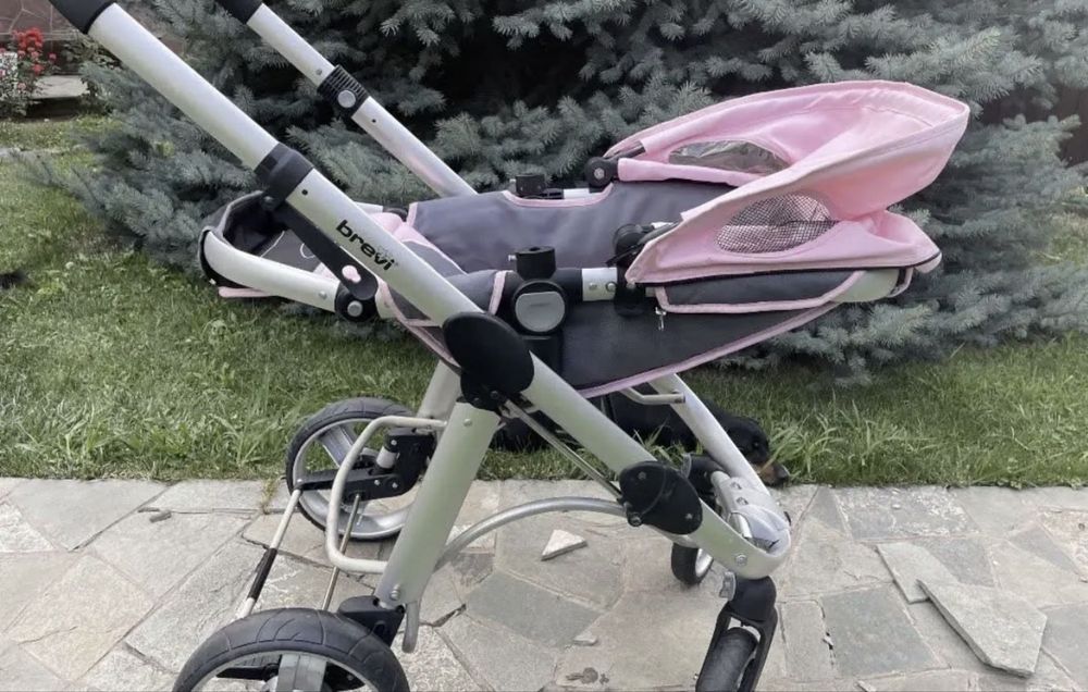 коляска с люлькой Brevi 3in1