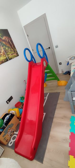 Tobogan mare pentru copii Dohany, Rosu