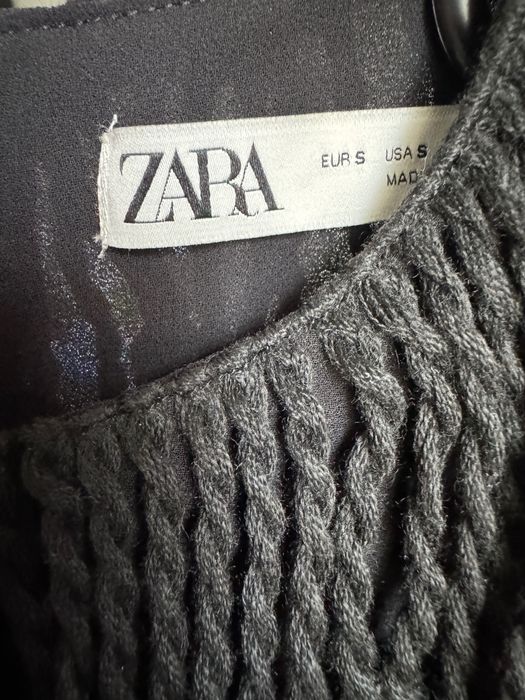 ZARA нова рокля с ресни