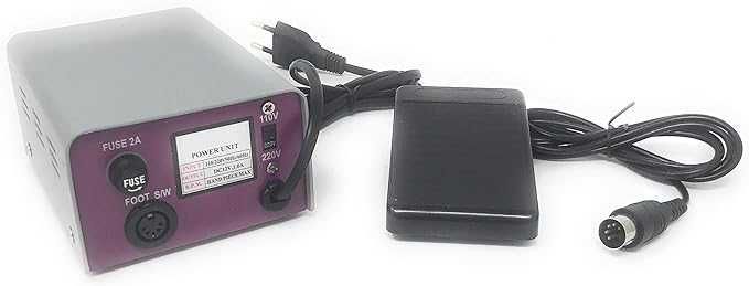 TEMPO DI SALDI MM25000 Професионална електрическа пила с педал за маникюр и педикюр