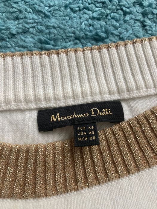 Дамски памучен пуловер Massimo Dutti