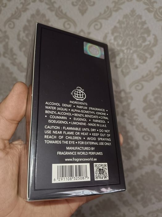 Срочно продам новый мужской духи BLACK AFGANO new edition