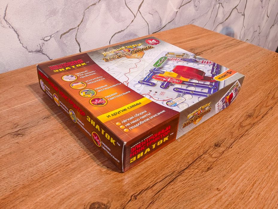 Электронный конструктор Знаток 34 схемы(70198)