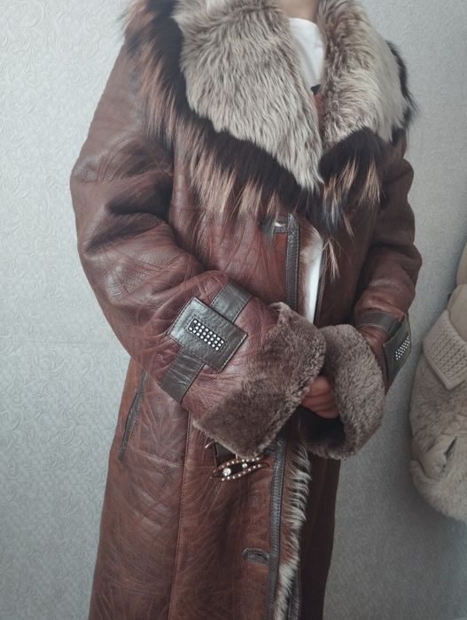 Продам дубленку размер 42-44(46)