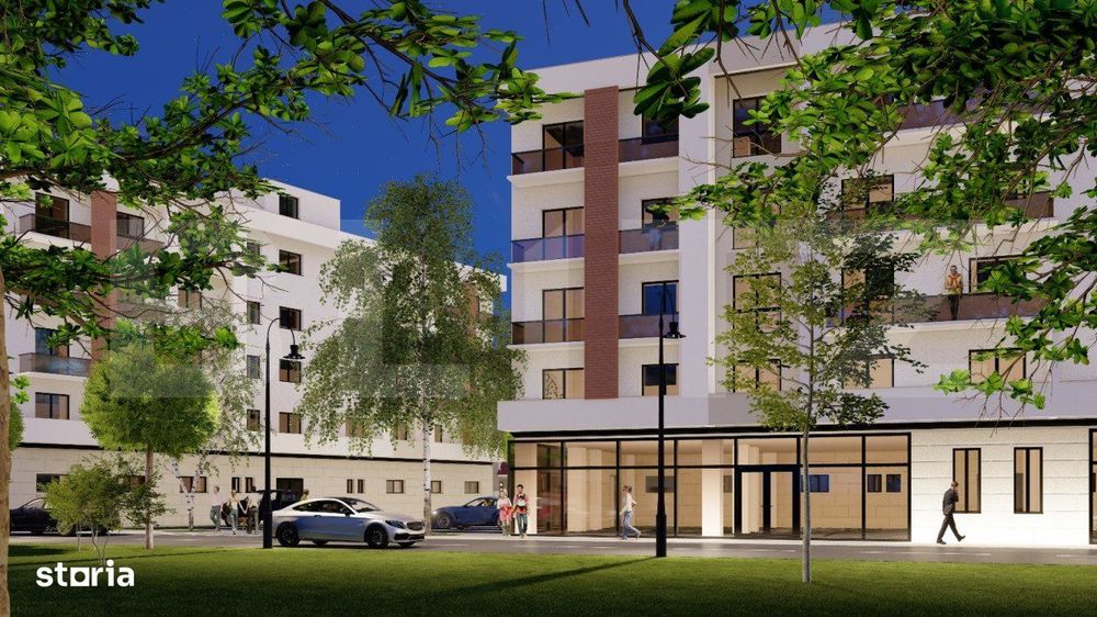 Apartament de 2 camere, decomandat, etaj intermediar, zona Visani — fotografia 3