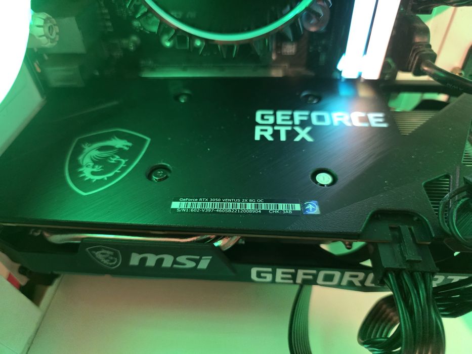 Unitate gaming RGB i3 12100f 16gb ddr4, ssd 500gb  RTX 3050 8gb DDR6