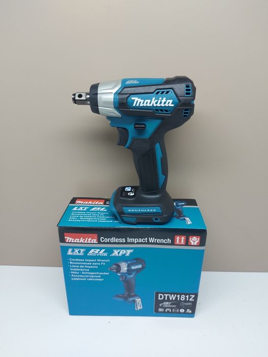 ПРОМОЦИЯ.Нов безчетков гайковерт Makita DTW181Z