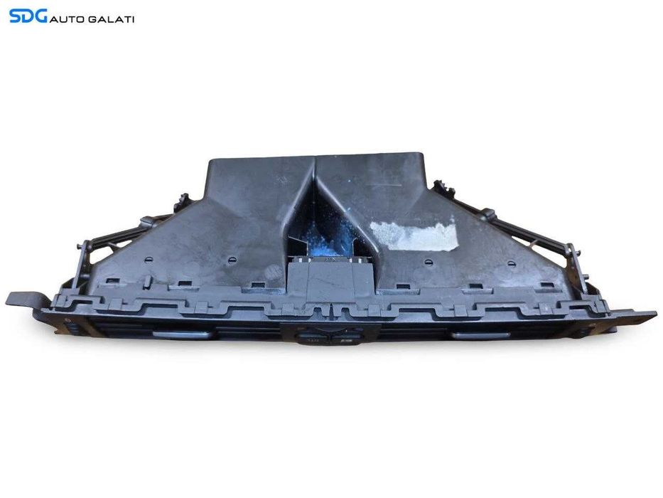 Gura Grila Aer Aerisire Ventilatie Bord Centrala cu Buton Reglare Temperatura BMW Seria 3 E90 E91 2004 - 2011 Cod 9123302 9123302-01 [N5124]