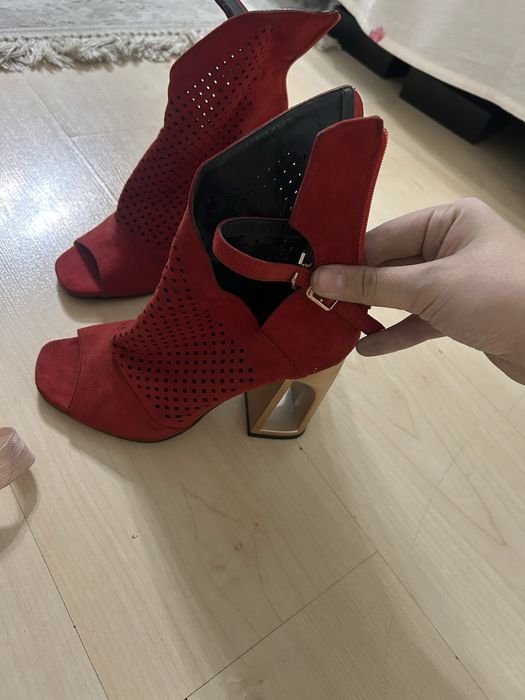 Туфли красные весна и лето