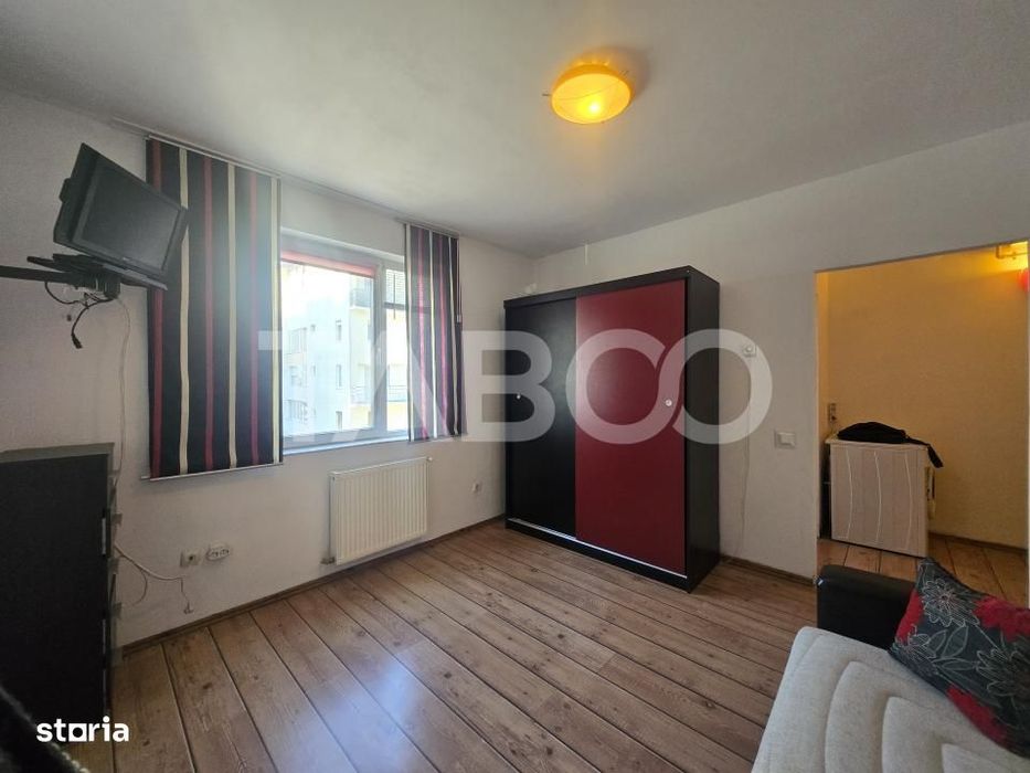Garsoniera de vanzare decomandata 24mpu zona Turnisor Sibiu — fotografia 1