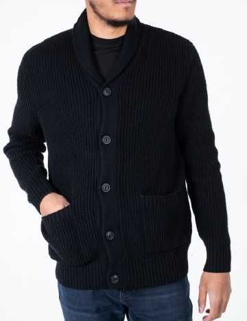 Cardigan American Eagle, negru, XXL