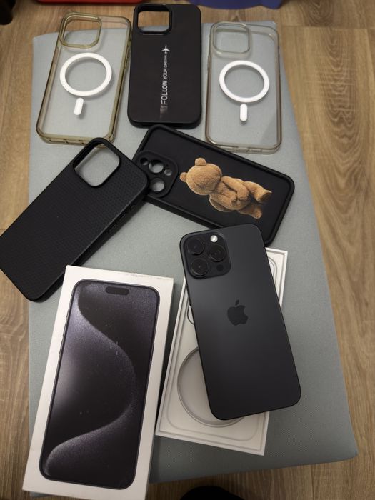 Iphone 15 pro max 256 gb Black Titanium