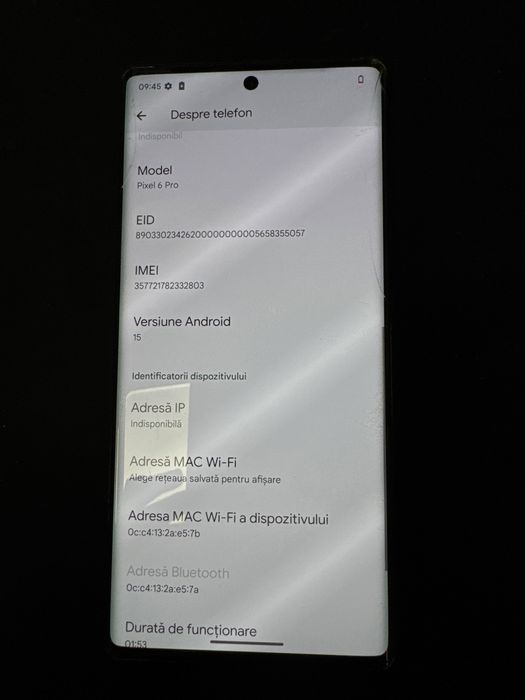 Google Pixel 6 Pro 128 GB ID-XXL6352