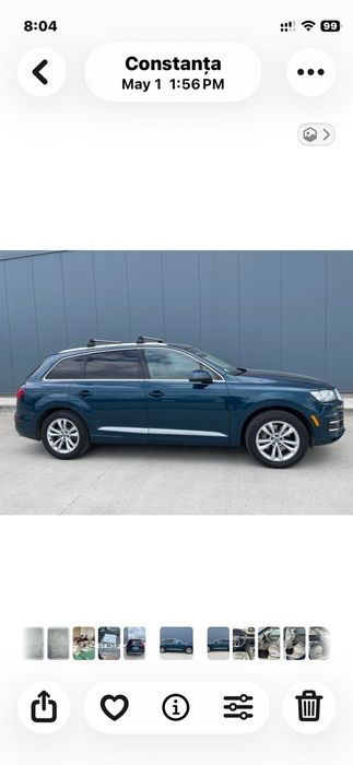 Audi Q7 2018Audi Q7,2.0L TFSI quattro,Benzină,167.000km,AWD