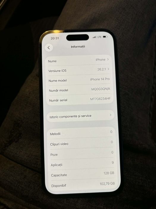 Vând iphone 14 pro