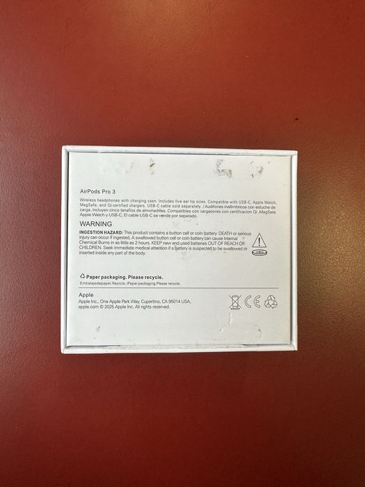 Casti Apple Airpods Pro 3