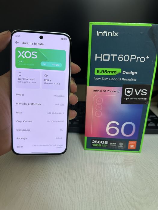 Infinix hot 60 pro plus