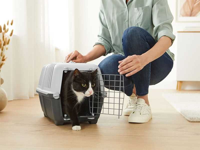 НОВИ! Транспортна клетка кутия за домашен любимец до 10кг