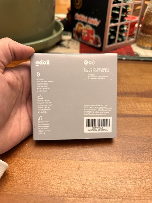 AirPods PRO gen2 anti slip ear hooks  husa antiderapanta