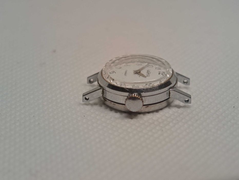 Ceas Damă Mecanic CHAIKA 1601 A - 17 Rubine - Vintage URSS