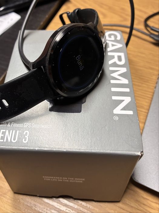 Garmin Venu 3 – 45 mm – GPS, Wi-Fi – Black/Slate