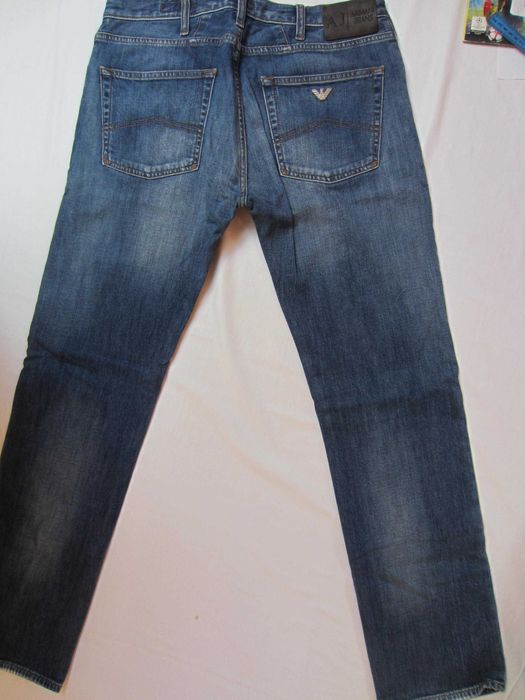 Blugi Armani W34 L34,Talie=82cm,Lung=104cm,drepti, stare f.buna