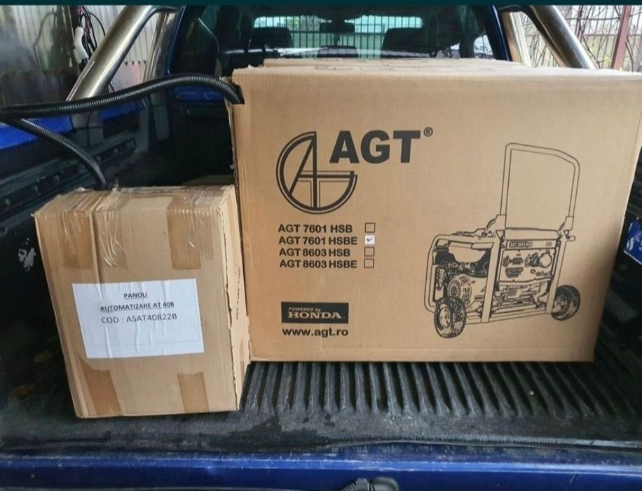Generator automatizat Honda GX390, 6,6 kw,monofazat, pornire electrica