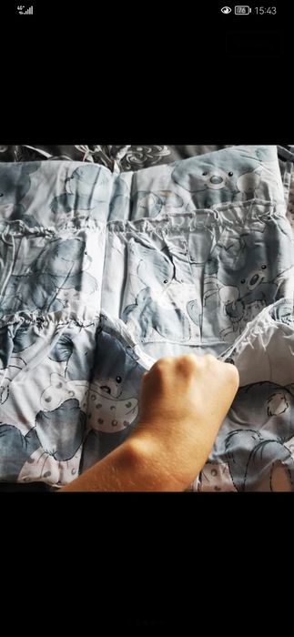 Lenjerie pătuț  Teddy hug