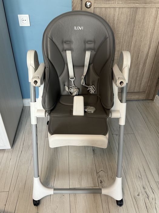 Стульчик для кормления Ilovi Light Grey