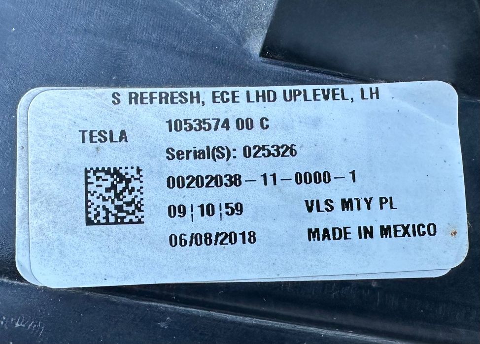 Фарове far Led фар за Тесла Tesla S фейс