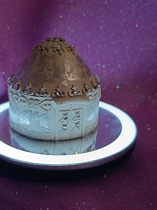 Юрта из гипса ручной работы