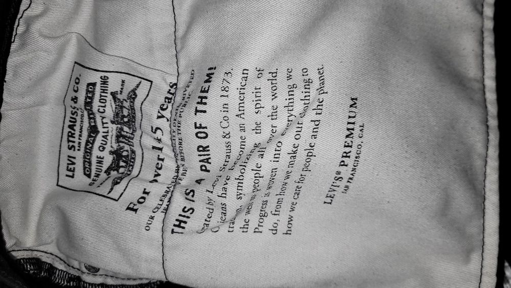 Levi's 514 джинсы