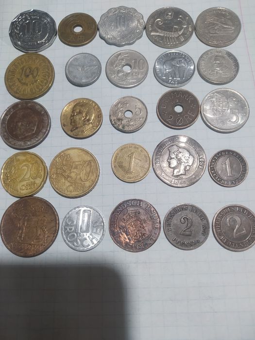 Монеты зарубежные
