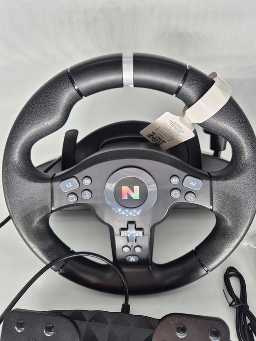 Volan Gaming Nitho Drive Pro V200, Vibratii, Pedale incluse - Grad E
