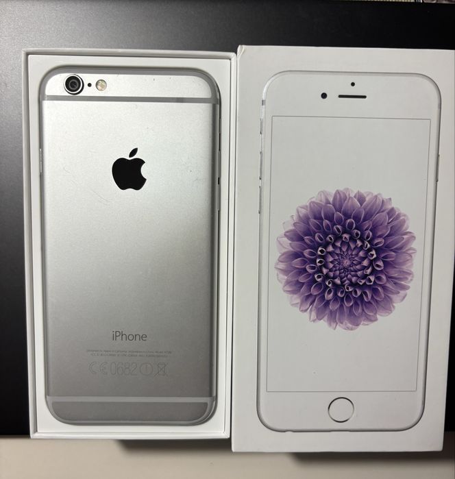 Apple iPhone 6, 16 GB, argintiu, pentru piese sau reparații