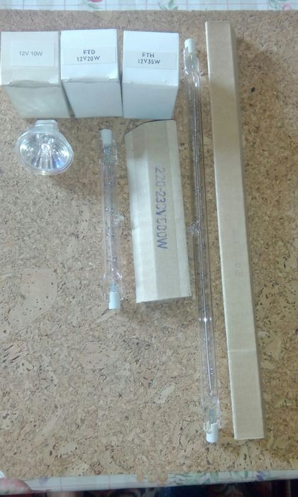 Лампа натриева с високо налягане халогенни крушки лунички и др.